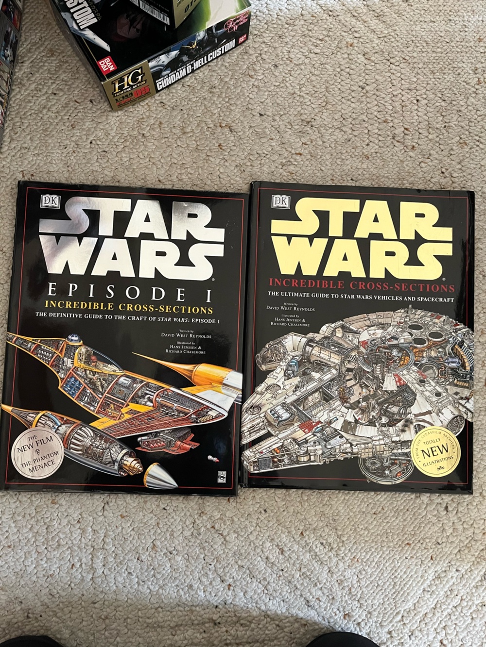 Star Wars Episode I & Incredible Cross-Sections Hardcover Books - Black